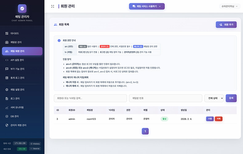 회원 관리